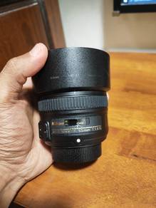50mm f1.8 Nikon untuk dilepaskan (Use)