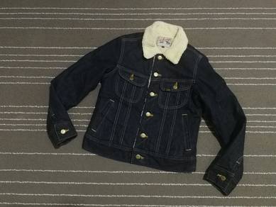 LEE STORM RIDER SHERPA denim jacket S