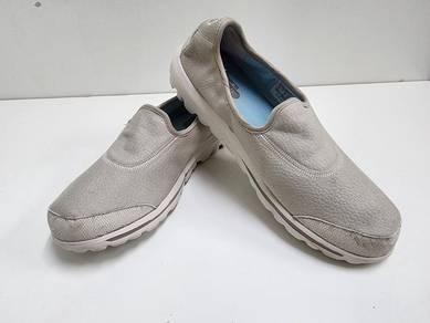 [7UK] Leather Skechers GOwalk Slip-on Shoes