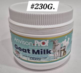 Anvison Goat Milk 230g Cat Dog Kucing Susu Kambing