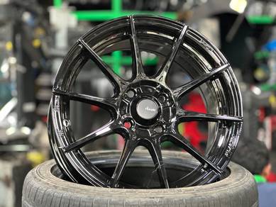 New 15 Advanti Storm S1 Rim City Jazz Vios BLACK