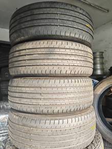 2nd Tyre 225/55/19 Dunlop SP Sport 2023 2024 80%