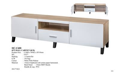 6 FT Tv Cabinet HC C600