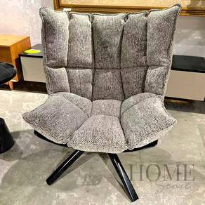 Verde Bloom Lounge Sofa Chair, Ivory Cream