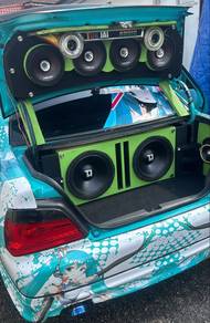 set audio sistem car