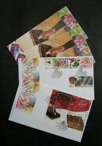 First Day Cover Malaysian Batik 2017
