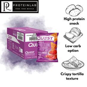 Quest Tortilla Style Protein Chips (Pack of 8)