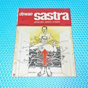 Vtg Majalah Dewan Sastra Pendeta Za'ba Dis 1972
