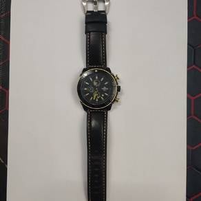 Jam Watch Tissot Leather Strap Running Condition