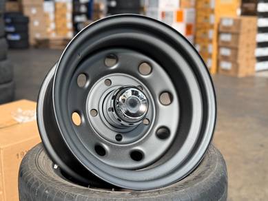 NEW 16 Land Rover Defender Matte Black Rim 5 PCS