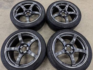 Sport rim Japan 18 advan tc4 original siap tayar