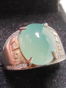 Icy Ice Light Green Burma Jadeite Jade