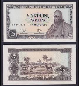 Guinea 25 Sylis 1971 - Pick P17   unc