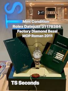 Rolex Datejust 31mm 2011 178384 White MOP Roman