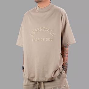 Fear of God Essentials Arch Logo Tee Dusty Beige