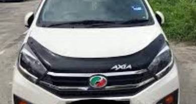 Visor Bonet Depan Perodua Axia