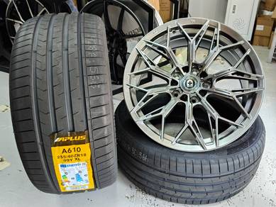 BMW E90 F30 F32 X1 E84 18" Rim + Tayar Baru R155