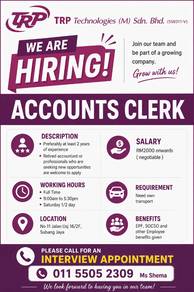 Accounts Clerk