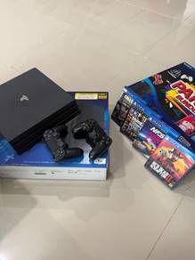 ps4 pro 1tb with 3 controllers