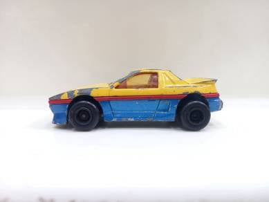 Vintage 1988 Majorette Pontiac Fiero Diecast Car
