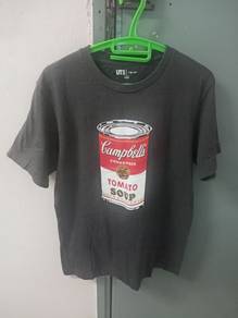 139.uniqlo andy warhol campbell shirt tee