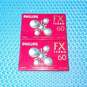 Philips FX Ferro 60 Type-I Blank Audio Cassette