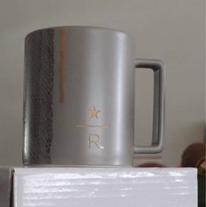 Starbucks Reserve Gray Gold Ceramic Mug (12oz)

