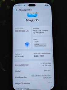Honor 600 lite