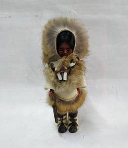 Rare Carlson Dolls Native American Doll with Genui