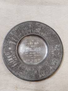 selangor pewter .plate