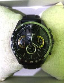 Full Set Original Seiko Chronograph Watch SSB349P1