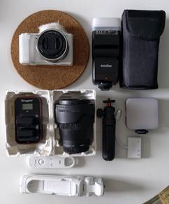 Sony ZV-E10 with accessories (2025) + Sigma lens