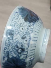 Mangkuk Porcelain Antik