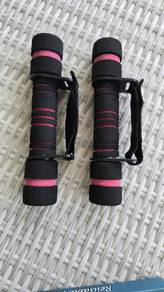 Softway Dumbbell 0.9kg One Pair by Body Sculpture