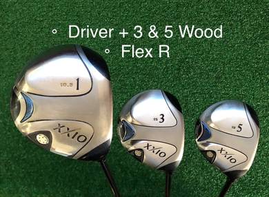 XXIO DRIVER + 3 & 5 WOOD (Light n Easy)  IGT GOLF