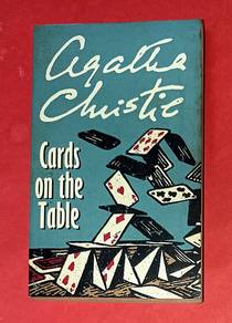 AGATHA CHRISTIE - CARDS ON THE TABLE BOOK Buku