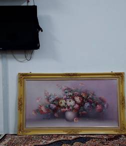 Beautiful original hand-painted floral painting 