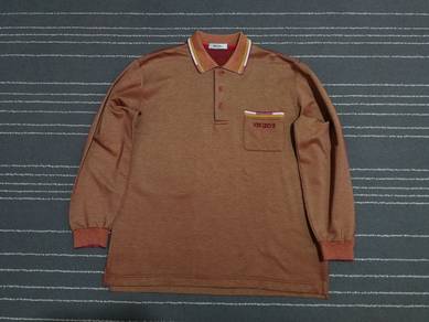Vintage KENZO GOLF LS polo XL 1844