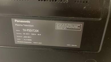 Preloved Panasonic 50.0" Plasma TV