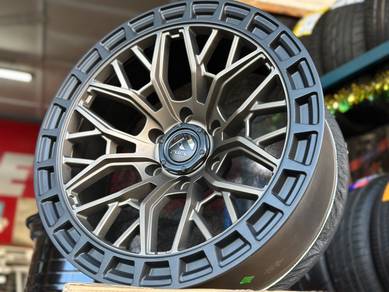 4X4 Fuel Design Matte Black Beadlock Bronze 20Inch