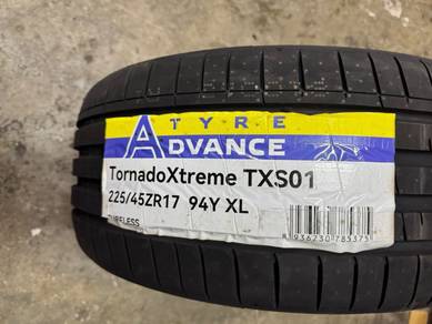 Tayar baru advance 225/45/17 tahun 26