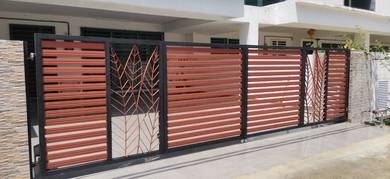 Pasangan Gate grill awning