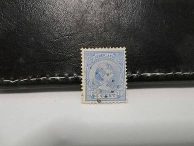 1891 Netherlands Stamp Queen Wilhelmina