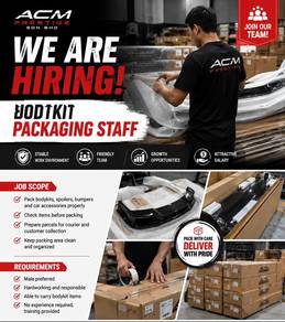 Stor keeper / Packaging staff