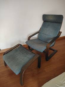 POÄNG Armchair and Footstool