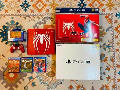 Ps 4 Pro Marvel’s Spider-Man Limited original