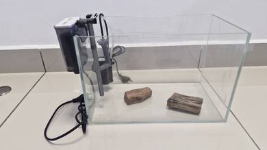 Used Small Fish Tank Set For Sell