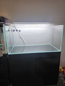 Aquarium Aquascape dan Rak 3Feet.