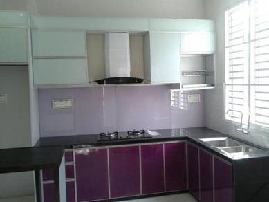 Aluminium Kitchen Cabinet  BAR Table BAYAR ANSURAN