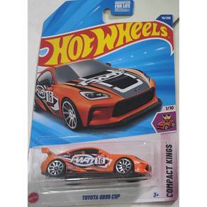 Hot Wheels Toyota GR86 Cup Orange #16